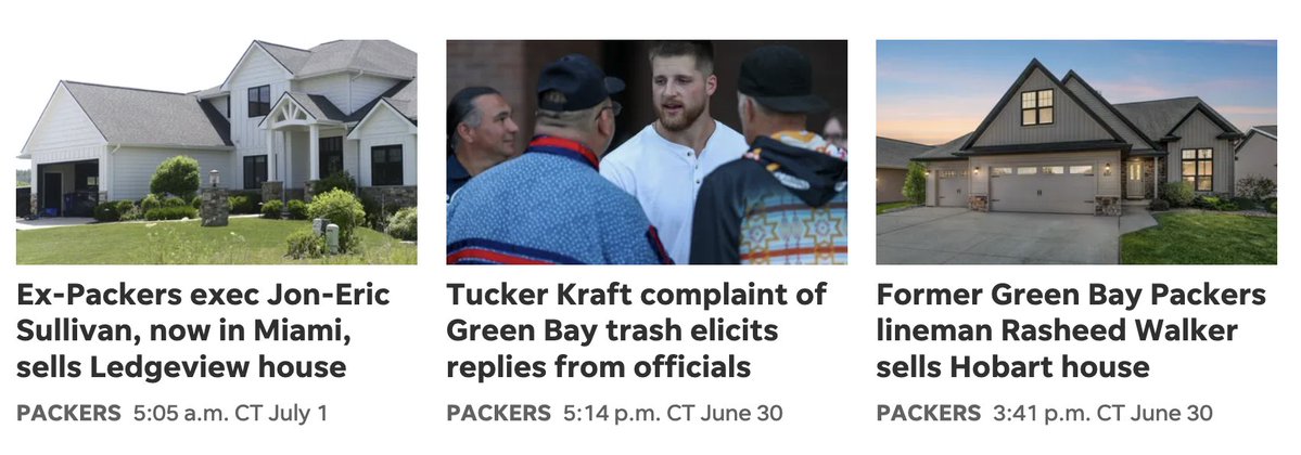 AaronNagler's tweet photo. We are wandering in the desert of Packers news... https://t.co/veYGeviL5o