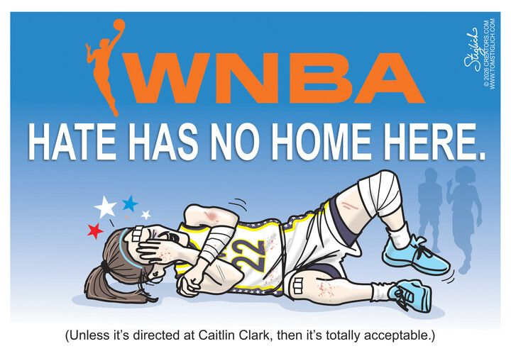 ButlerPatriot's tweet photo. @RealJamesWoods She needs a good civil attorney and sue the WNBA out of existence. https://t.co/zw75UzQwCS