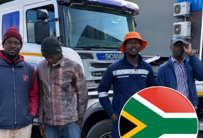 AfricanHub_'s tweet photo. South Africans have gone viral for celebrating outside a trucking company after dozens of locals reportedly secured jobs following the repatriation of foreign nationals from the sector. 

South Africa’s official unemployment rate currently stands at 32.7%, with an estimated 8.14 million people without work.

In this environment, every new job opportunity holds significant importance for thousands of families.