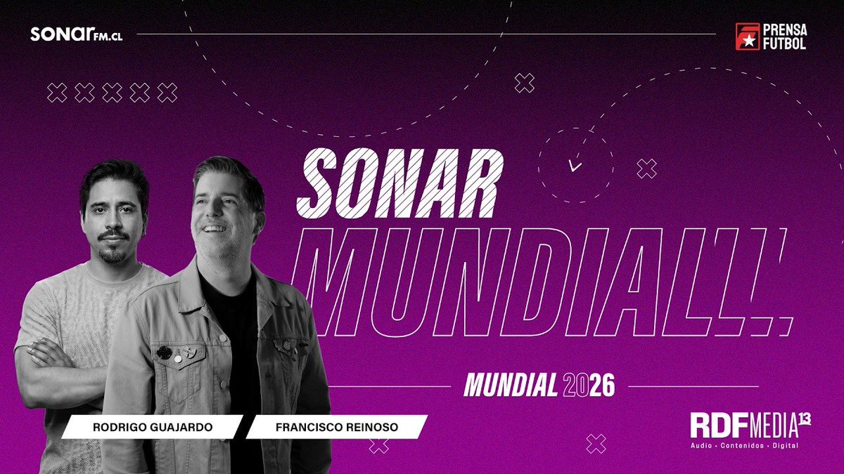 sonarfm's tweet photo. ⚽ #SonarMundial

Conecta EN VIVO con la conversación sobre la Copa del Mundo 2026. En vivo junto a @PrensaFutbol

▶️ https://t.co/dgPwxNYogu

Presentado por https://t.co/XjlGZy5AUd @JuegaloDeportes https://t.co/LUNGUBwzcX
