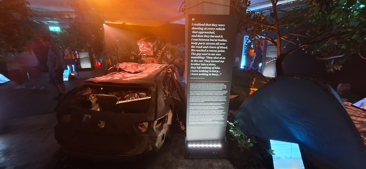 EltonMaryon's tweet photo. I visited the @novaexhibition in #Shoreditch today. A very moving and deeply harrowing experience. The scale of shocking horror and depth of evil left me shaken.
I would urge you to go. https://t.co/wtFPQaPt9P