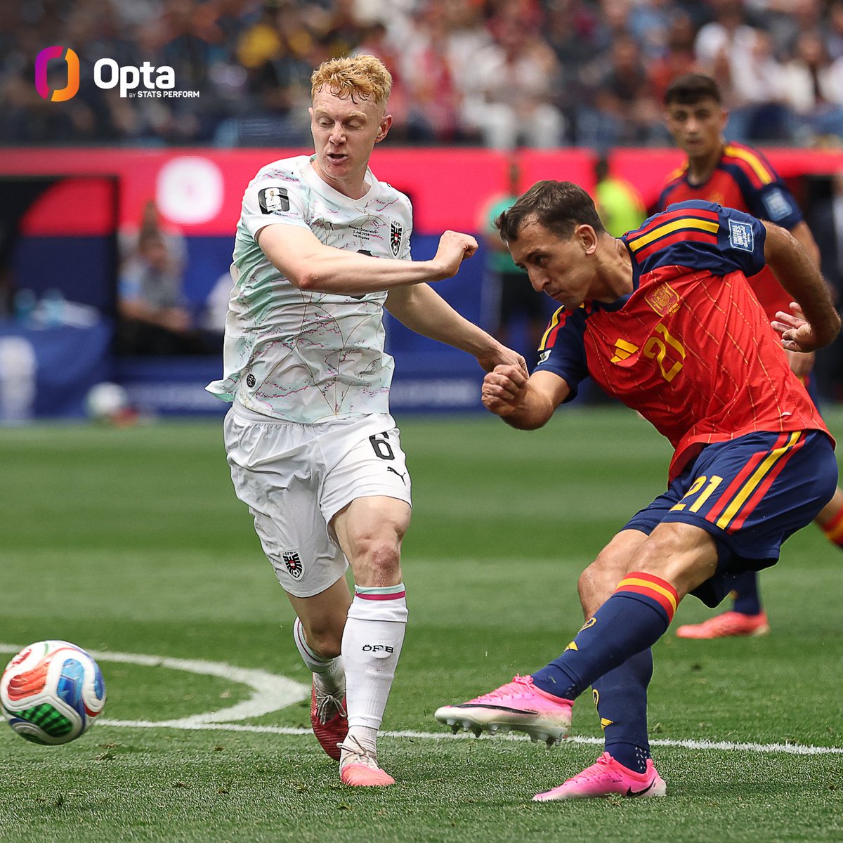 OptaPaolo's tweet photo. 2010 - Prima di Mikel Oyarzabal, l’ultimo giocatore della Spagna 🇪🇸 che aveva segnato un gol nella fase a eliminazione diretta ai Mondiali era stato Andrés Iniesta nella finale del 2010 contro l'Olanda. Ritorno.

#FIFAWorldCup https://t.co/kh7mVE5eMF