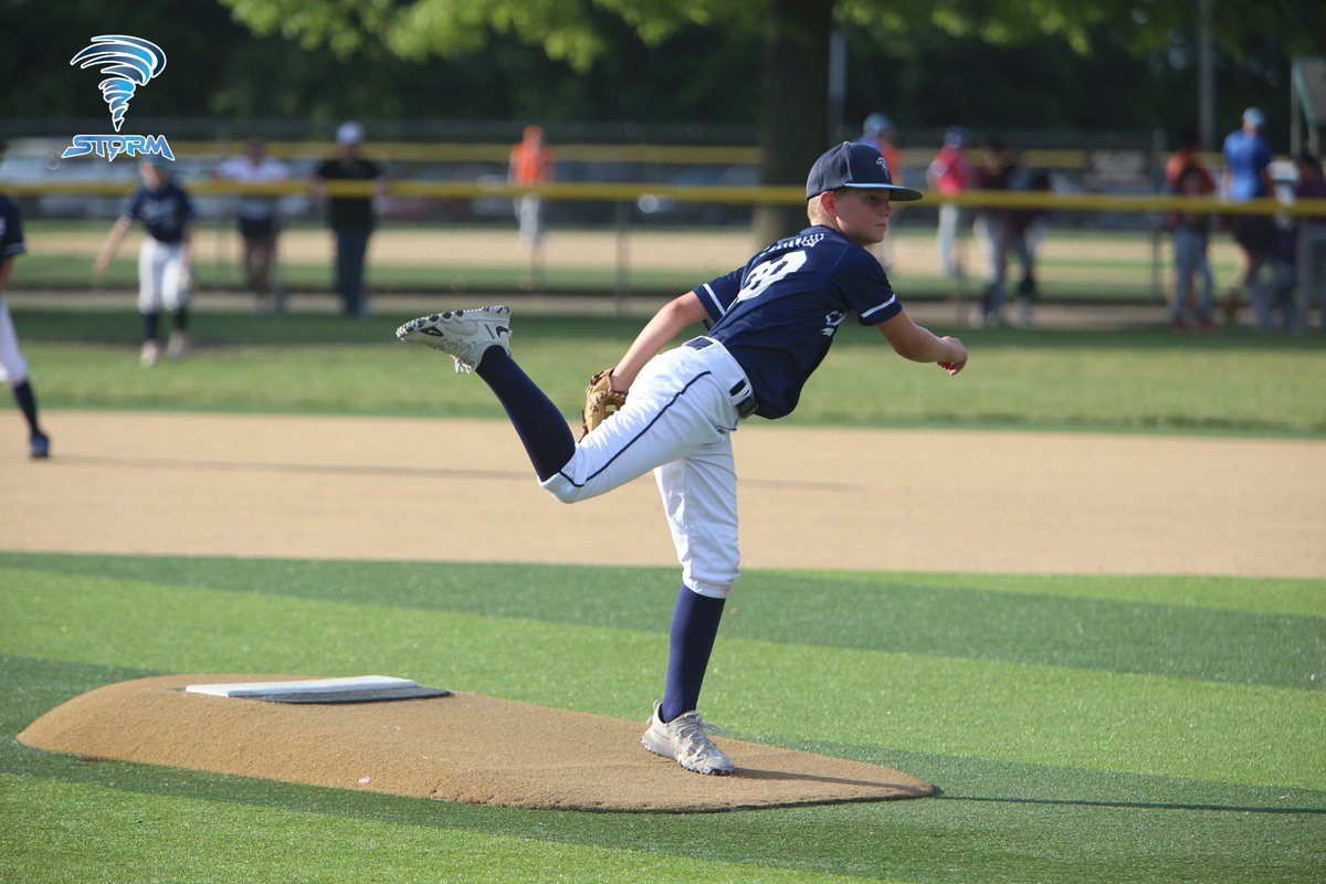 KansasStorm2034's tweet photo. JACKSON CLOSED THE DOOR! 🚪⚡️

​What a way to finish the Halfway Home Tournament! Jackson steps up on the mound and shuts down the Jaguars to seal the deal and secure the Championship game victory! 🏆🔥

​Ice in his veins. Big time players make big time plays! 🥶⚾️ https://t.co/1HOg8GEOEZ