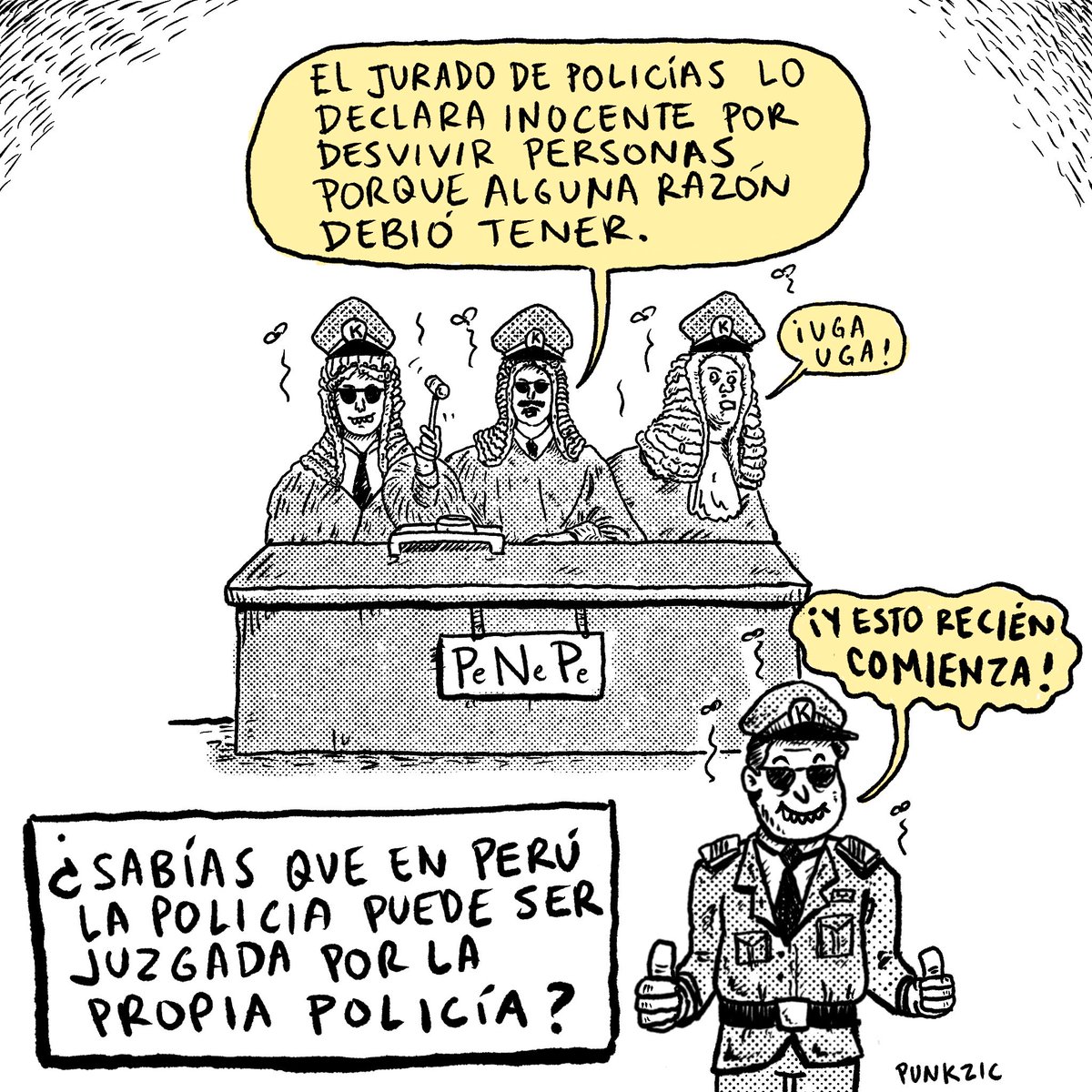 punkzic's tweet photo. El Perú es clave….para el crimen y la impunidad. https://t.co/599cc0UBYn