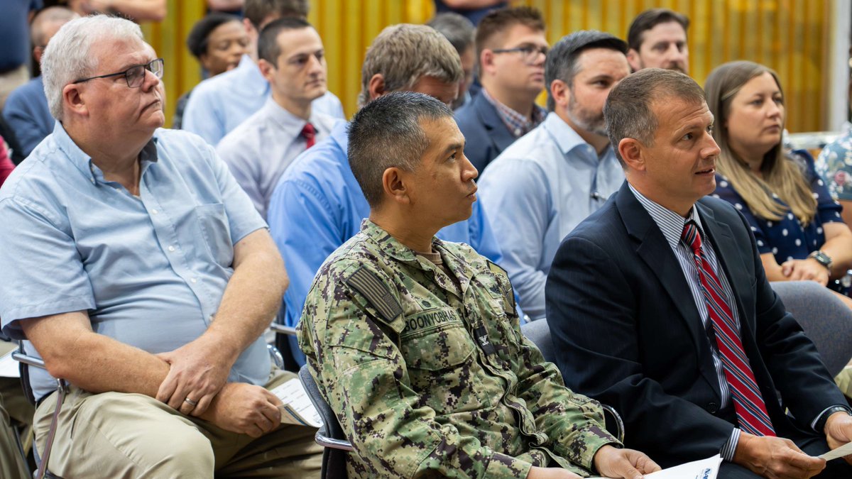 NAVSEACrane's tweet photo. Ribbon cutting complete! ✂️ NSWC Crane officially opened the Metal Additive Manufacturing (MADMAN) Repair Center. Using advanced cold spray tech, we are now repairing critical maritime &amp; aerospace components in days instead of months. 

#NSWCCrane #FleetReadiness https://t.co/eBAskeLCFc