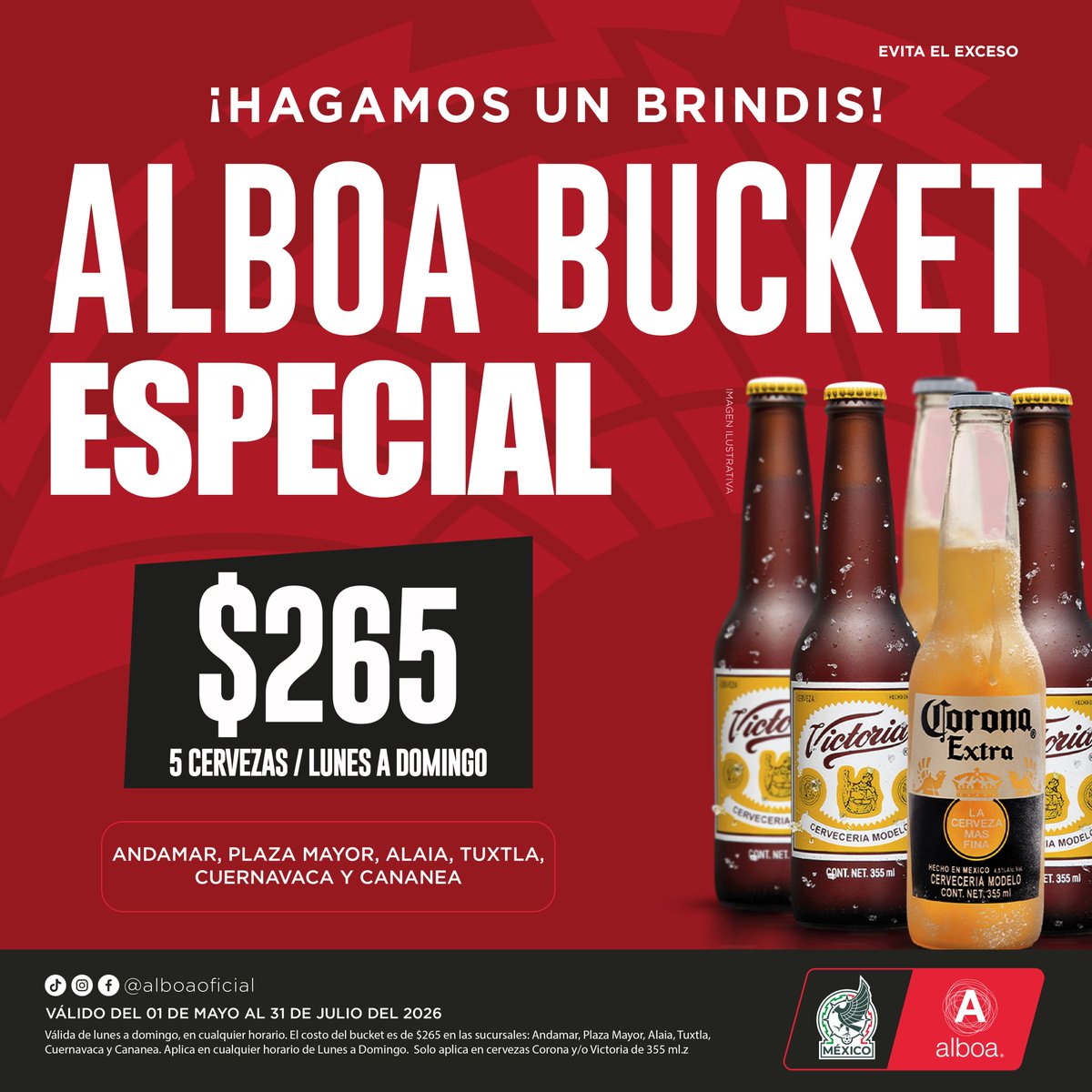 AndamarMx's tweet photo. Nada como acompañar tus tardes con una dosis de diversión y la compañía perfecta en @AlboaMX. https://t.co/oKanpcMLVv