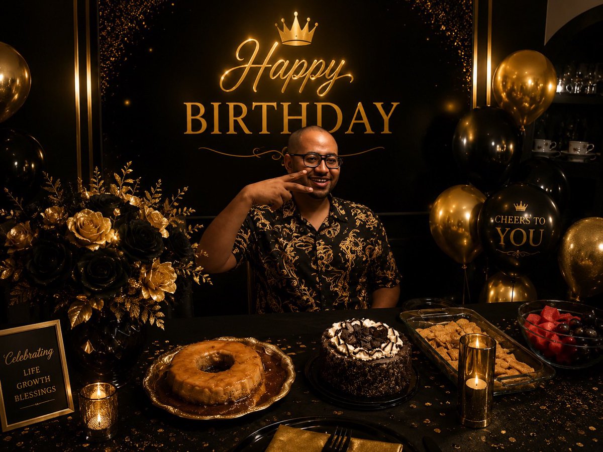 a_m91's tweet photo. 35 looks good on me. 🖤✨
Grateful for another year, another chapter, and countless blessings. Alhamdulillah. 🥂🎂 #Chapter35 #Blessed https://t.co/El4WwgqGa6