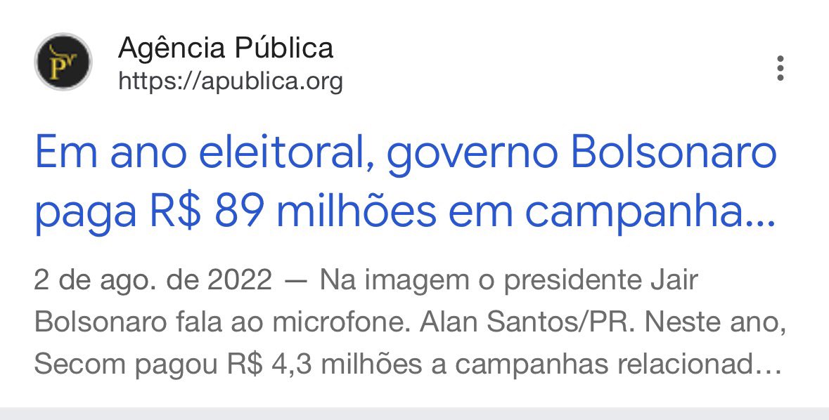PedroRonchi2's tweet photo. Ele não reclamou quando o governo Bolsonaro gastou R$ 89 milhões. https://t.co/2s3ICSnmB1