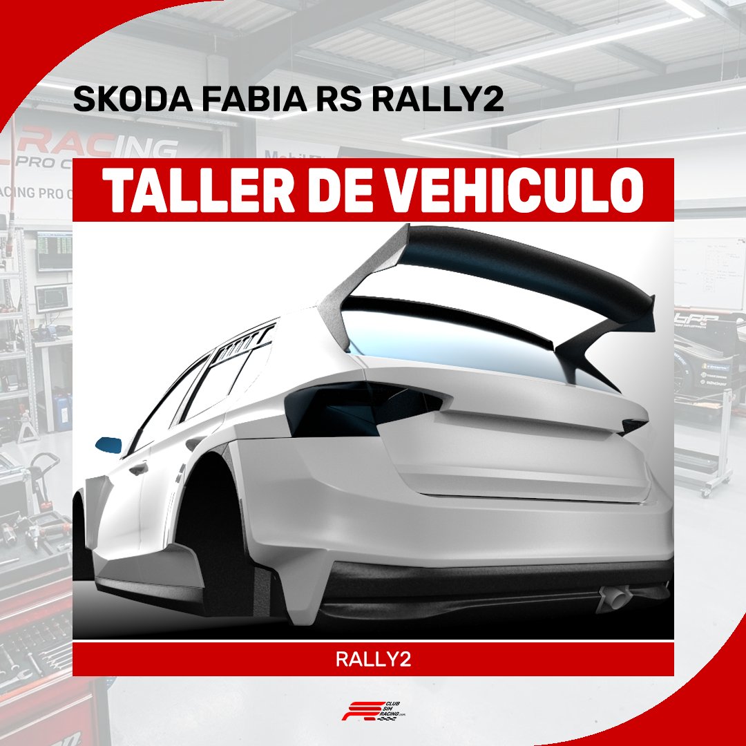 club_simracing's tweet photo. 🚨TALLER DE VEHÍCULOS

Skoda Fabia RS Rally2, ¡ya queda menos!

#CSR #Simracing #motorsport https://t.co/8eb35R2707