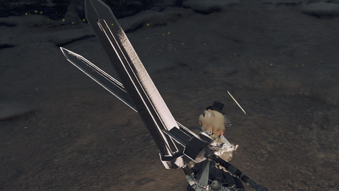 beevaq34's tweet photo. Another fun day grinding in the open world game! Collected rare materials and made a new weapon—game on!， https://t.co/znSrUXGw51