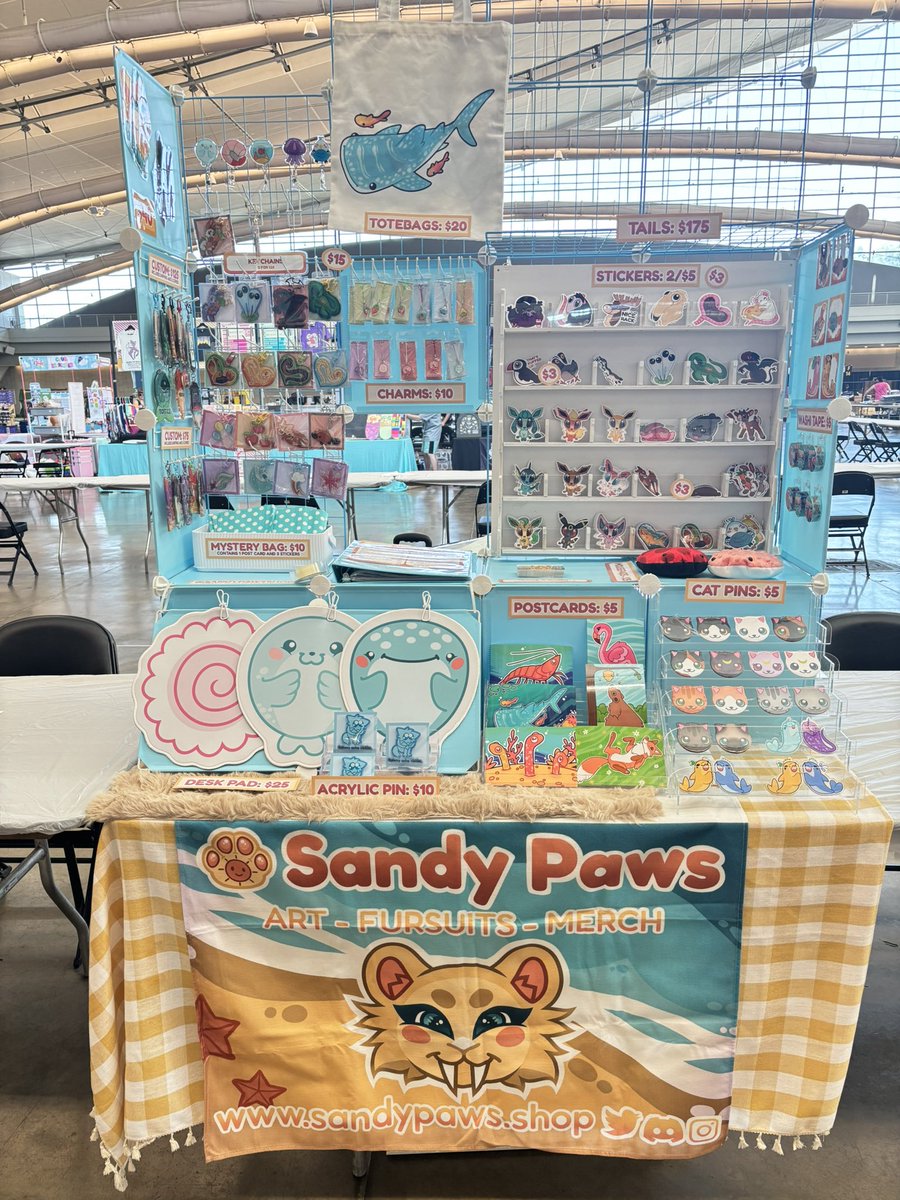 SandyPawsShop's tweet photo. AC I am in you.. at table East 19!! https://t.co/HBAkUIaXqK