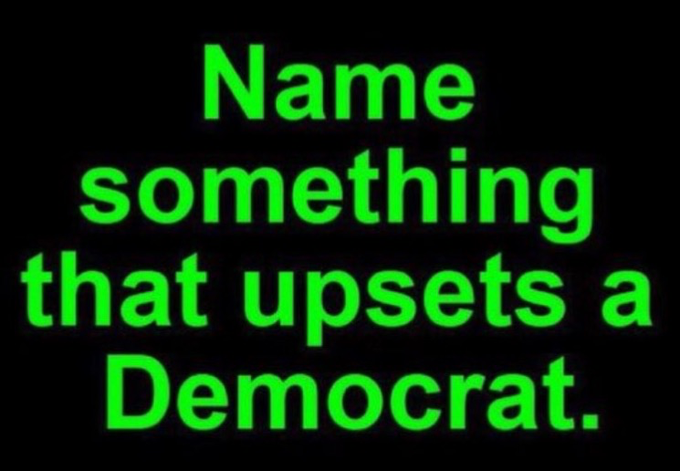 Victoria_SDavis's tweet photo. Name some thing or someone that upsets a Democrat https://t.co/EfmMUTwol0