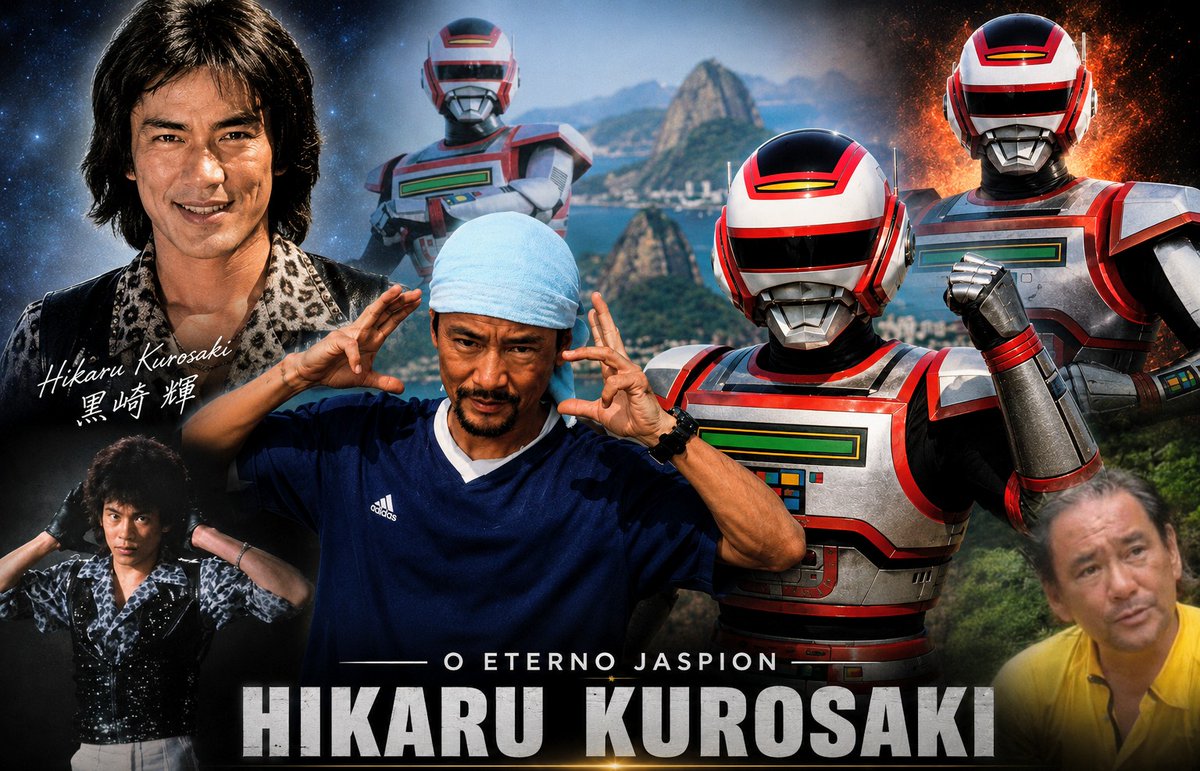 marcoxi's tweet photo. Ele fez a alegria de gerações aqui no Brasil. O herói japonês que criou uma identificação única com o brasileiro. Descanse em paz Hikaru Kurosaki, nosso eterno Jaspion!!
#jaspion #rip #tokusatsu https://t.co/TAZ2afEes7