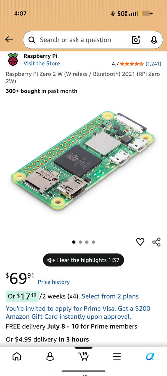 Overkill6521's tweet photo. I was going through my box of electronics to source some stuff for a project I'm building, and I found this, and, wow, they've gone up in price. https://t.co/cf3tAIWiY1