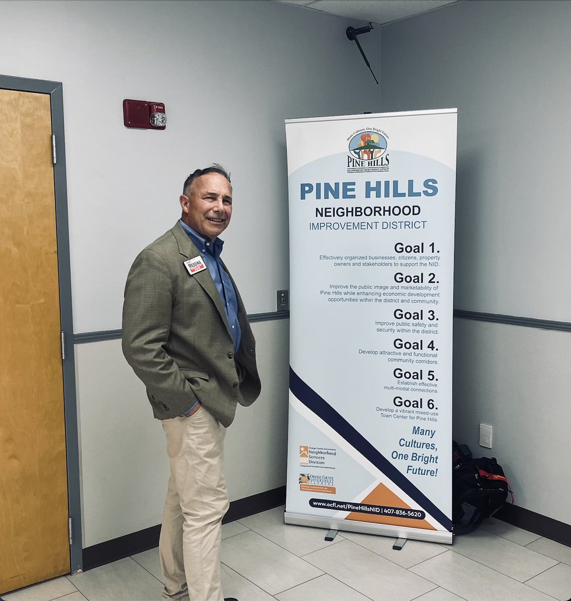 ChrisMessinaFL's tweet photo. What could the future cityscape for Pine Hills look like?  Interesting presentation yesterday by Commissioner Mike Scott & Orange County Planning Board's Tamara Johnson.  Some beautiful renderings & some insightful comments from the residents.  Good to learn more about this important and historic neighborhood.  Looking forward to helping!