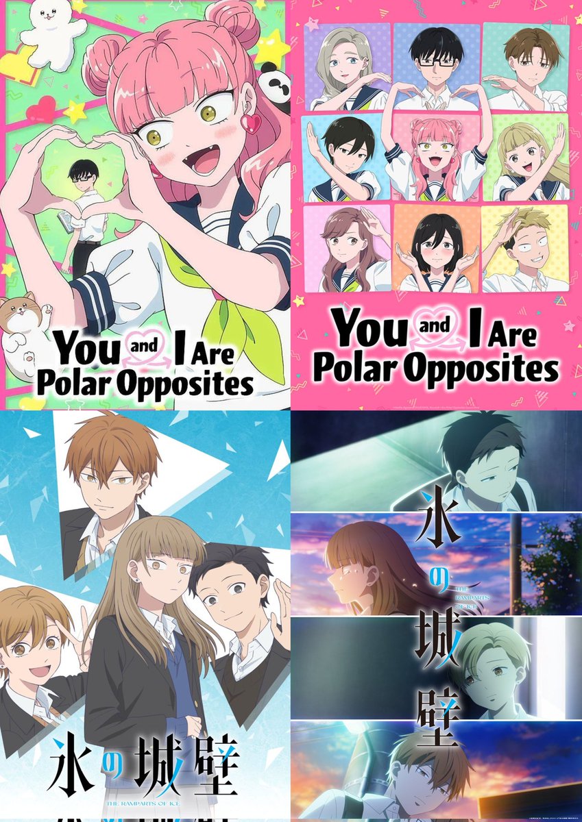 AnimetrendsLA's tweet photo. Definitivamente es el año de Kocha Agasawa, la autora de You and I are Polar Opposites y The Ramparts of Ice. 

Sus dos obras ya lograron tener dos temporadas de anime cada una. https://t.co/LmfkhwCDHb