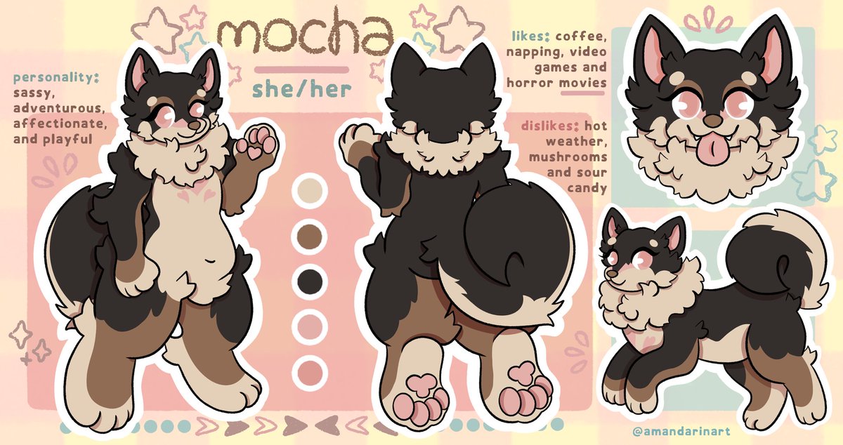 amandarinart's tweet photo. ✨REFERENCE SHEET C0MMS OPEN✨
for 💲3️⃣5️⃣

Comes with full body front and back, headshot, 5 items and 1 Chibi outfit!

comment or dm me to claim!
Taking 4 slots! https://t.co/1yy2sjU1r7
