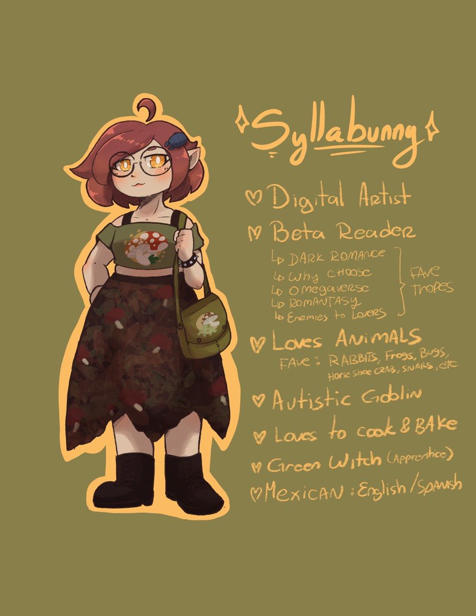 Syllabunny's tweet photo. Meet the artist 💛 https://t.co/LHlNUkQFBC
