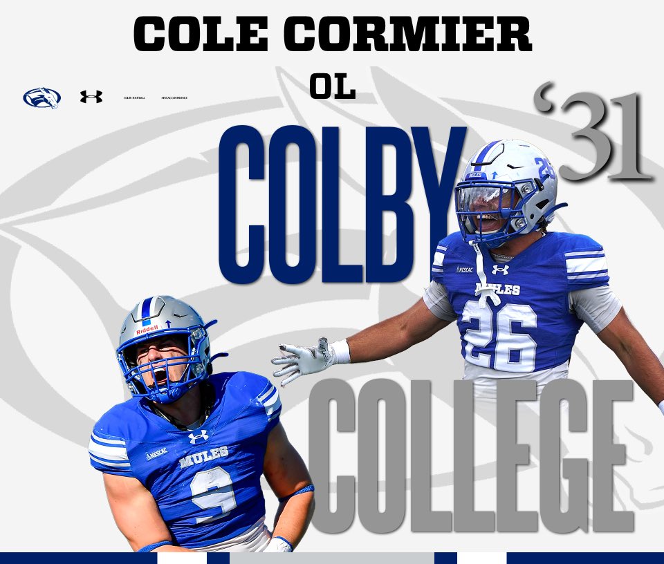 cole_cormier92's tweet photo. After a great conversation with @Coach_Hobbins I’m blessed to have received an offer from @Colby_Football!
@coach_spinnato @CRHFootball https://t.co/L3rVBJJ8r8