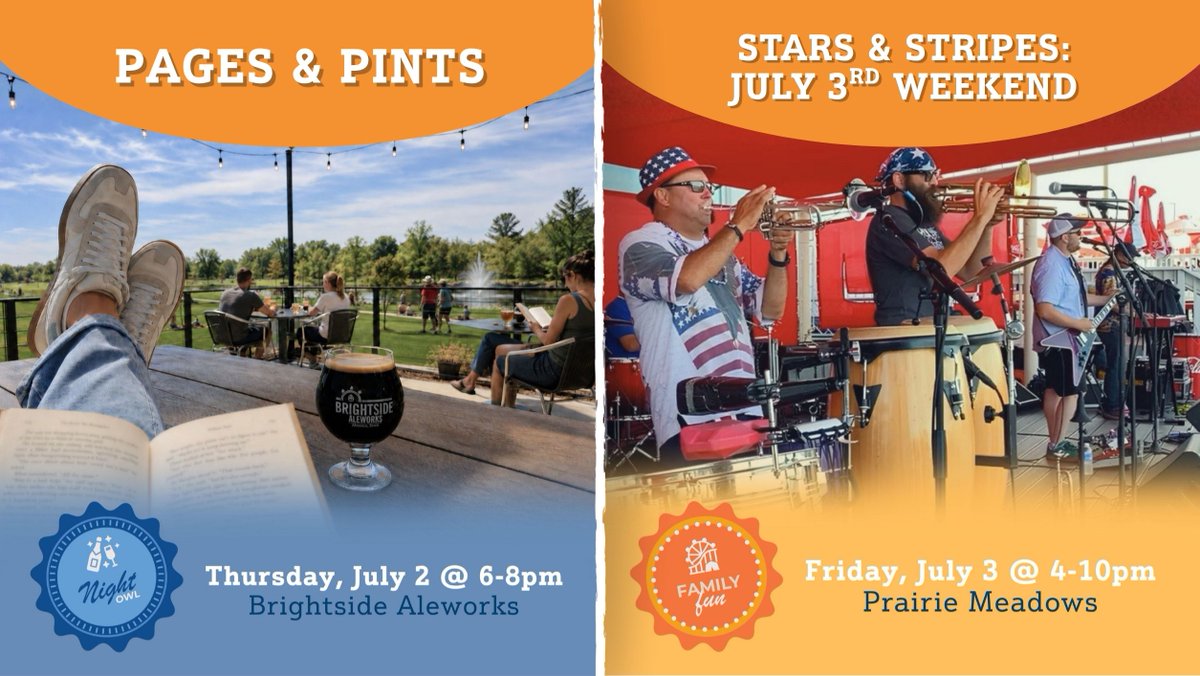 VisitAltoona's tweet photo. Your 4th of July weekend in Altoona is going to be packed with fun! 🇺🇸

Whether you’re looking for live music, family-friendly activities, a parade, fireworks, or something low-key, you’ll find plenty of ways to enjoy the holiday weekend.

Explore more at https://t.co/RQecmpyoQt https://t.co/5TTHFtckCB