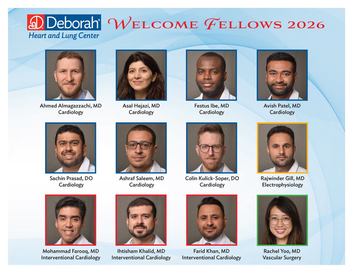 Deborah Heart and Lung Center tweet media