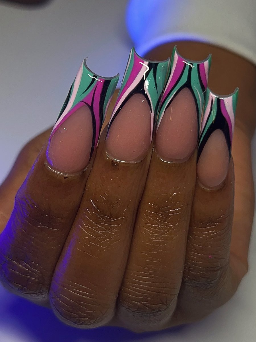 XureilaYT's tweet photo. Some nails I've did recently 🤤 #nailinspo #summernails https://t.co/sRnnHcNx0i