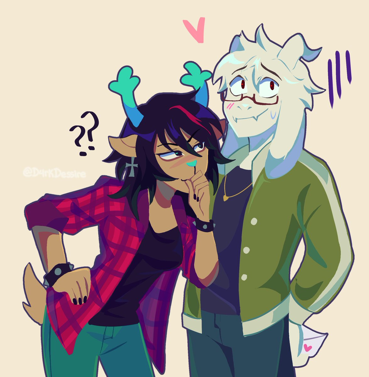 D4rkDessire's tweet photo. A doodle #Dessriel https://t.co/z4jSgXENL5