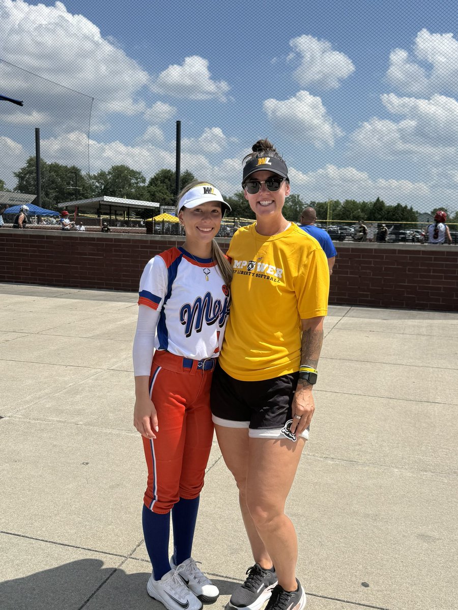 BrianaWebster22's tweet photo. Proud to announce that I am committed! I can’t wait for this new chapter of my life! Excited to hit the field with an amazing team and to play for @SaraPelegreen @WLU_Softball @CoachWelsh_WLU @DiamondAddicts @tagupSoftball @tnmojo09 @TnMojoFastpitch https://t.co/v4HLfRLTXR