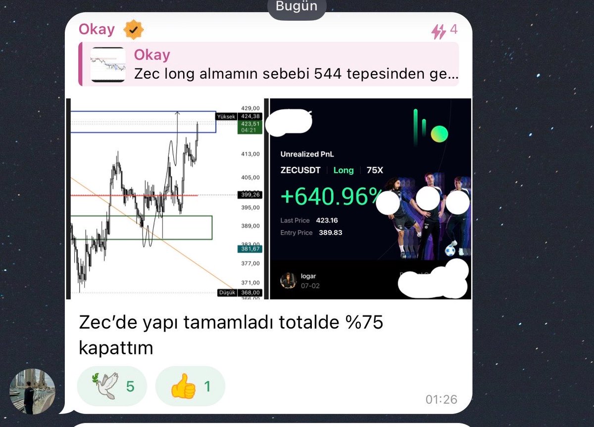 KriptoHulk's tweet photo. Twiti RT leyen rastgele 1 dostumuza hediye USDT gönderelim. Yoruma USDT adresi bırakın…
Son günlerdeki işlemlerin şerefine :)
ChartMasters’ta son günlere damga vuran pariteler;
#btc ✅
#eth ✅
#hype ✅
#zec ✅ https://t.co/he9MSOCoZi