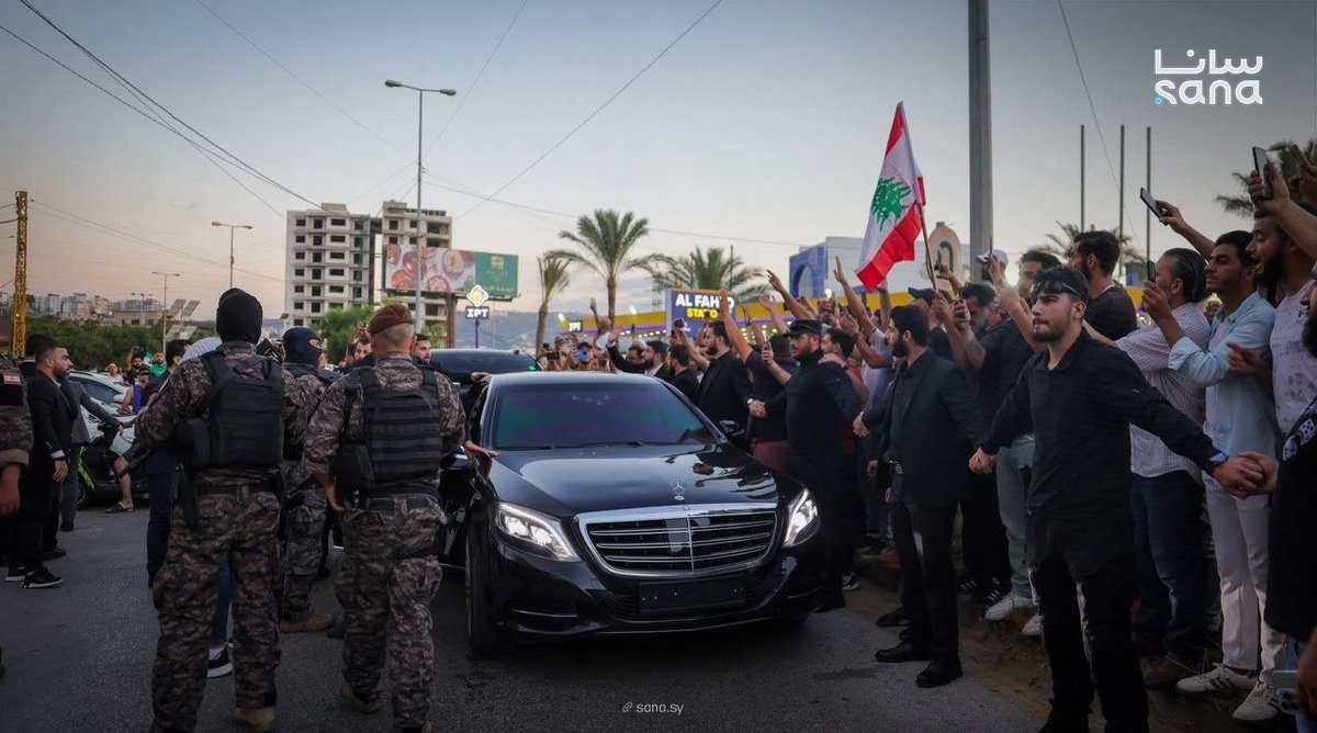 Annahar's tweet photo. لقطات توثق الاستقبال الشعبي لأسعد الشيباني في طرابلس https://t.co/qDMp3cW2S2