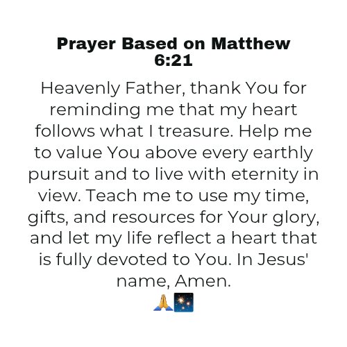 iamo_cube's tweet photo. (2/2)a treasure.
The question is: Is your treasure leading you closer to God or farther from Him?
Today, choose to invest in what will last forever.
💬 What practical step can you take this week to put God first in your priorities?
Matthew 6:21
#HeartCheck
#JesusFirst
#PrayerLife https://t.co/JbS438W3BP