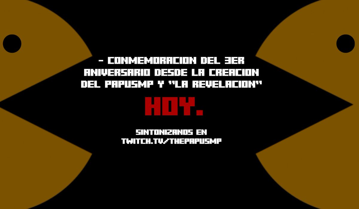 ThePapuSMP's tweet photo. HOY A LAS 4:30 PM (HORA MÉXICO CENTRO 🇲🇽)

SINTONIZANOS EN https://t.co/ASgNT9UCWT

🔴 https://t.co/j15Qfa9Hi2