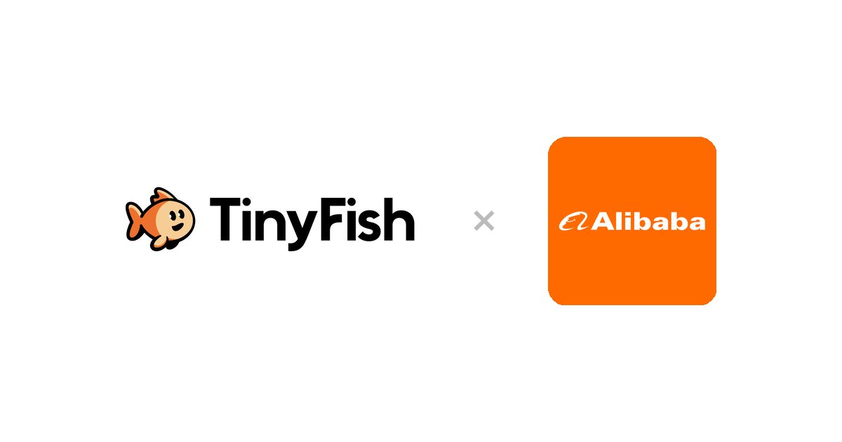 shuhao_friday's tweet photo. @alibaba_cloud partners with @Tiny_Fish to bring web agents to millions of users. https://t.co/TU4unCJGOo https://t.co/xqmIrJkT6i