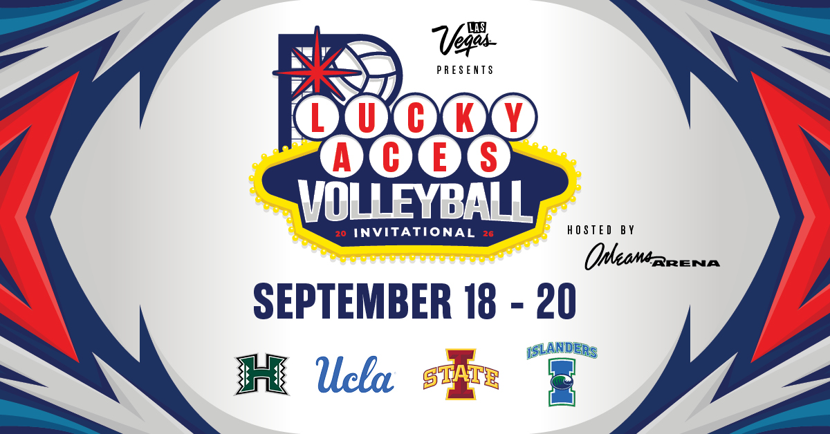 orleansarena's tweet photo. The Orleans Arena hosts an exciting women's college volleyball tournament featuring top programs like Hawaiʻi, UCLA, Iowa State, and Texas A&M–Corpus Christi, delivering high-energy competition in Las Vegas.
Tickets: https://t.co/GOHqyg0x3D https://t.co/SkYxavND6z