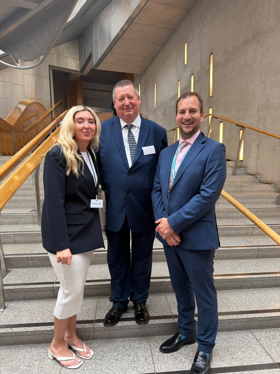 RealMGSimpson's tweet photo. Our local hero James was invited to the Scottish Parliament last Saturday, he was honoured to be nominated as a "Local Hero" for his services to the Meat Industry for almost 40 years reaching rural areas with the mobile network and he also works and supplies local food banks on a weekly basis.