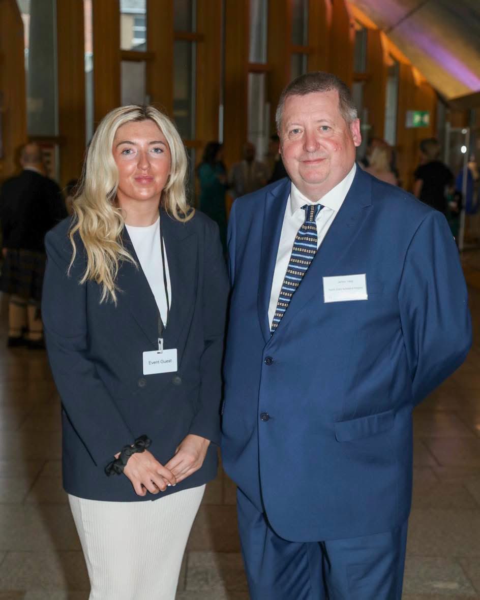 RealMGSimpson's tweet photo. Our local hero James was invited to the Scottish Parliament last Saturday, he was honoured to be nominated as a "Local Hero" for his services to the Meat Industry for almost 40 years reaching rural areas with the mobile network and he also works and supplies local food banks on a weekly basis.