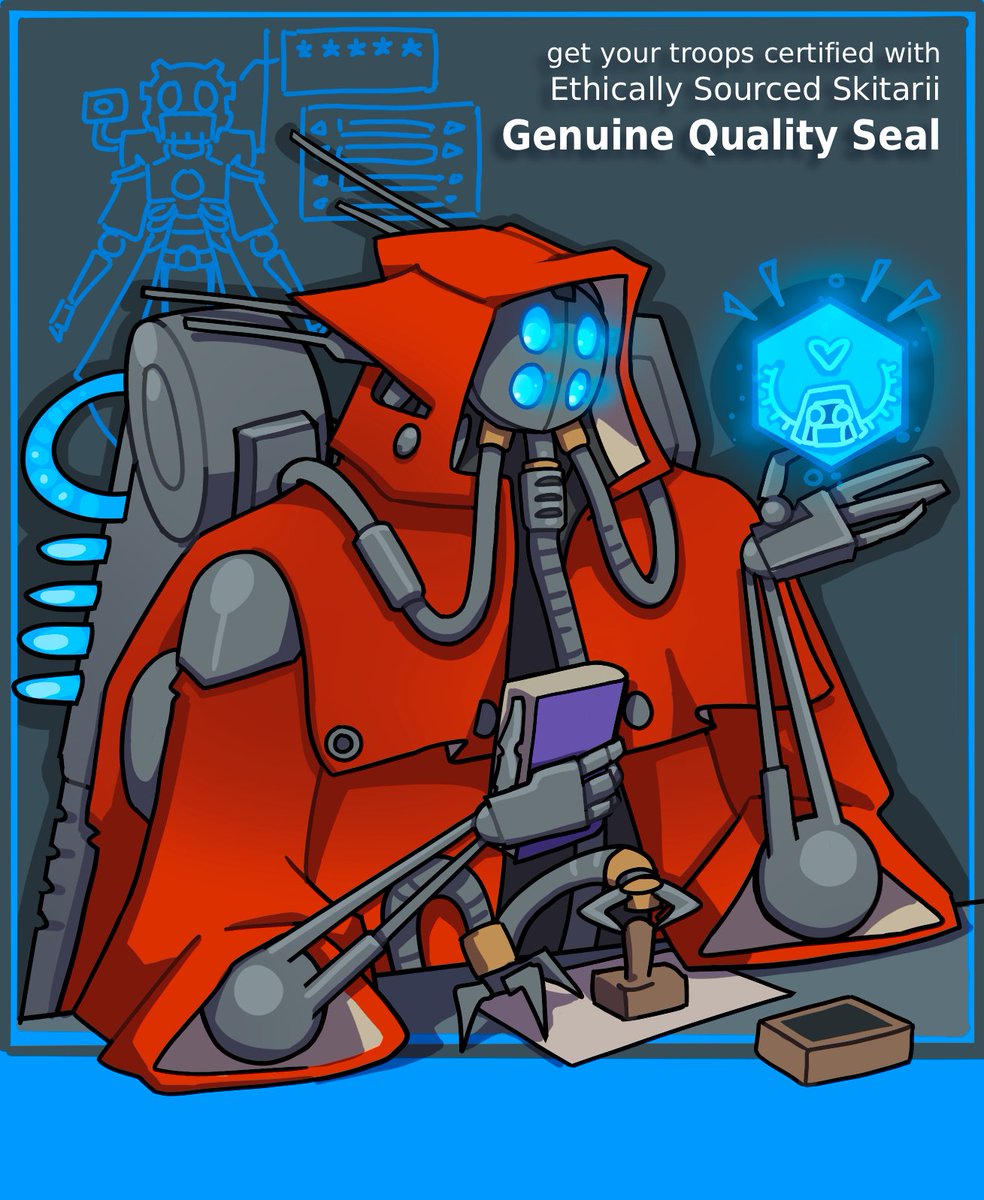 kitto_paint's tweet photo. WIP: Catshrimp promoting their quality control brand https://t.co/QekFiguvqB
