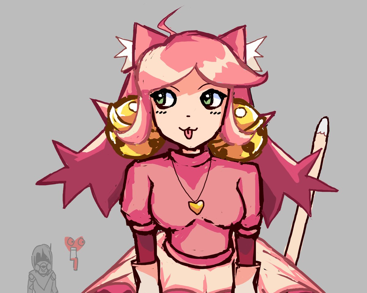 EggDogArt's tweet photo. this creature has absolutely zero thoughts.

#deltarune #mew_mew #pink https://t.co/4psnu9Aaae