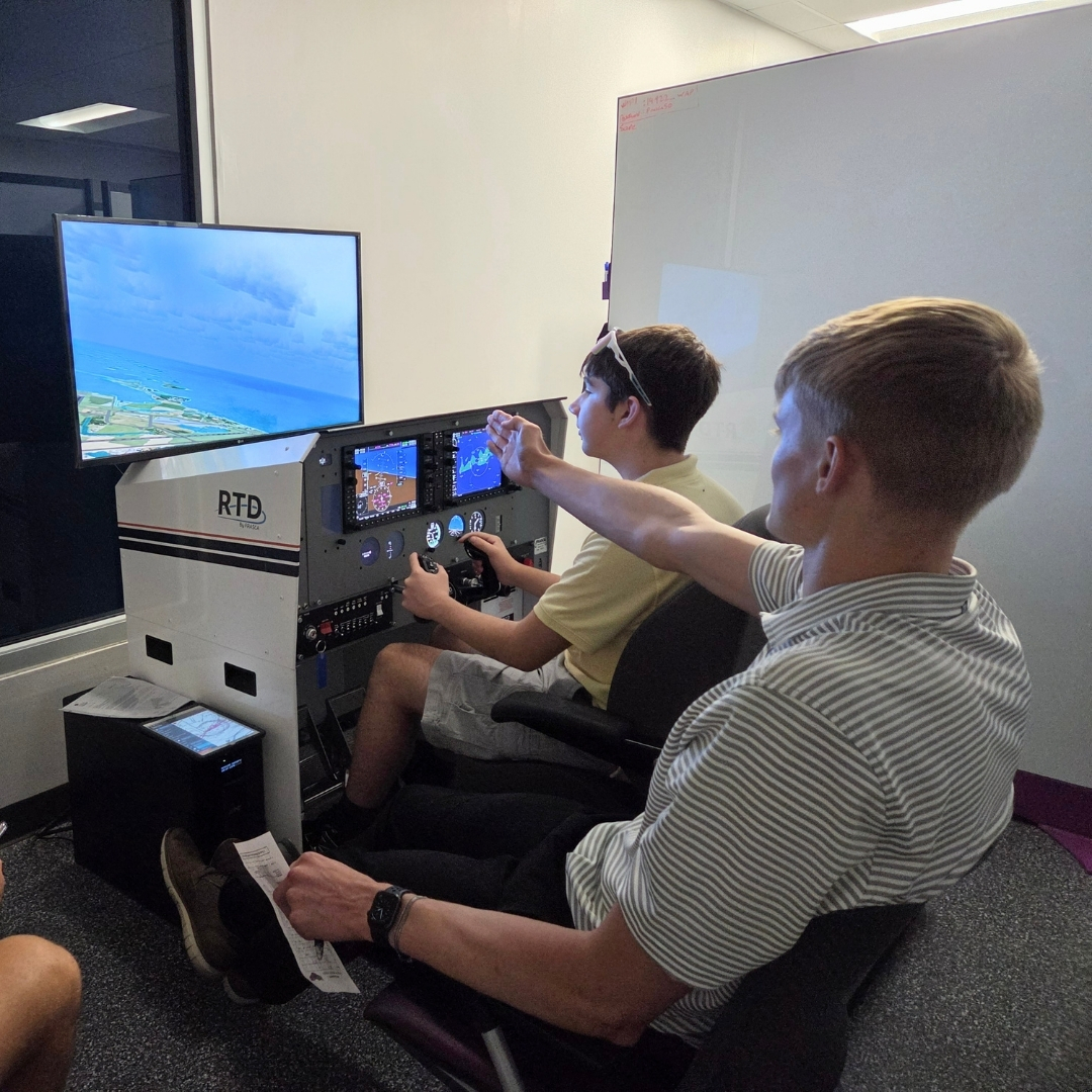 KSU_Salina's tweet photo. Other summer camps have campfires. 
Ours has planes 😎 ✈️ 

Thank you to the future aviation professionals who attended the K-State Aviation Academy!

#KStateSalina #FlyKState #BeWhatsNext https://t.co/LQlRjmz2cg