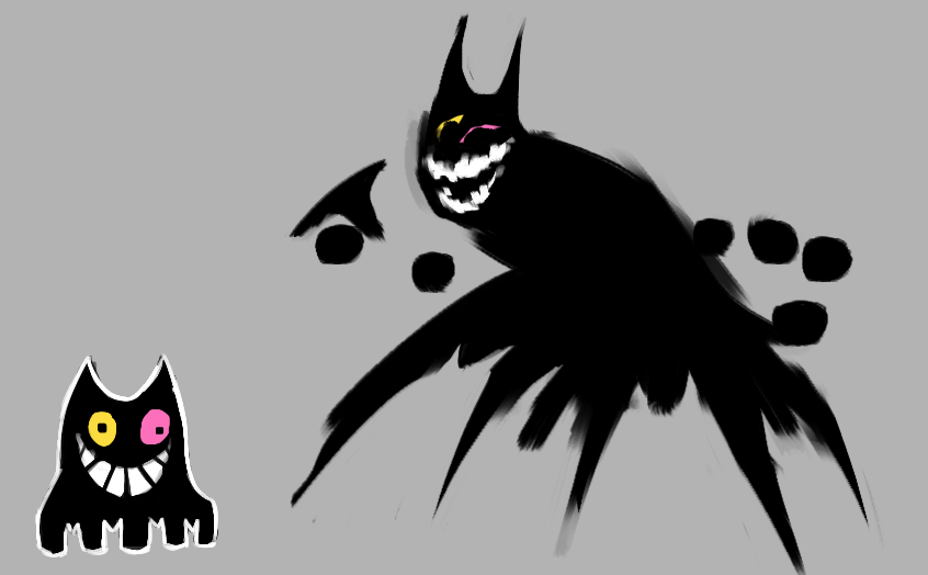 The_Orios's tweet photo. #deltarune 
2 primary ways of drawing friend https://t.co/PuguMtufAG