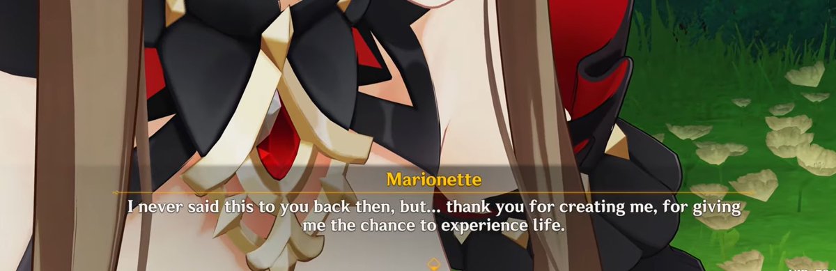 akechimouche's tweet photo. my friend pointed the contrast in these sentences today and i’m just :( 
they really wrote those two to be foils of eachother and i love it so much https://t.co/NjtlXG2msb