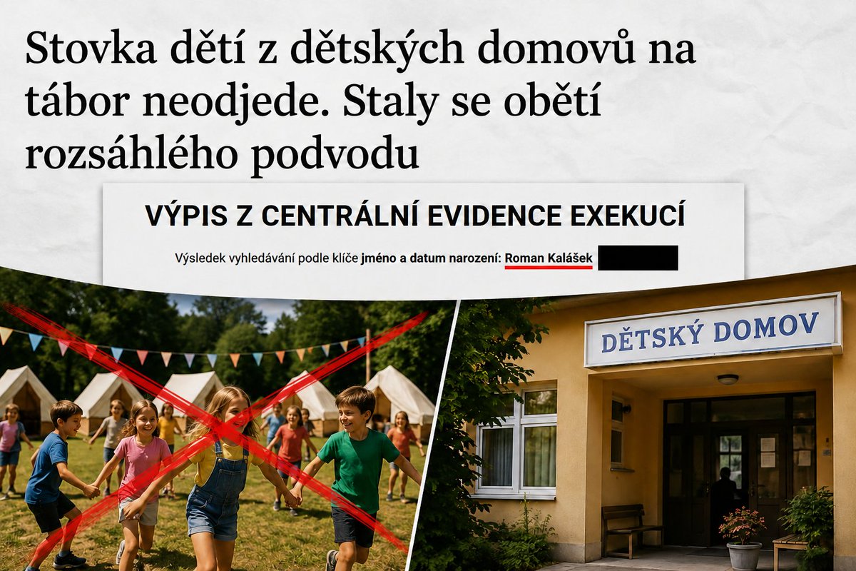 kleentik's tweet photo. Tohle je ukrutně UKRUTNÉ! Normálnímu člověku se sevře žaludek, když tohle přečte! Kouknul jsem na tohodle podvodníka, který okradl dětské domovy, a má nepřekvapivě 14 exekucí od roku 2022. Děti z dětských domovů už měly sbalené kufry, že vyrazí na tábor a najednou se dozvěděly, že nic nebude a podvodník s penězi "zmizel". K této kauze musím uvést několik závěrů:
1) Před několika měsíci tento podvodník udělal sbírku na Donio. Sbírka se jmenuje "Vybavení tábora pro děti z dětských domovů". Jak tam na tom Donio prověřují organizátory sbírek, když si ji založí 25-letý kluk s 14 exekucemi? OK - udělal to přes spolek, který založil krátce před tím, než se vypravil do Donia. Dle mého názoru by si to měli na Donio hlídat.
2) Bohužel v této věci pochybila i ČT, která zveřejnila s tímto podvodníkem rozhovor o tom, jak shání peníze pro dětské domovy na dětské letní tábory. Logicky tedy někteří ředitelé dětských domovů nabrali dojem, že jde o věrohodnou osobu.
Napsal jsem vedoucímu webu ČT24 i do Donia a uvedl jsem, že chybovat je lidské (všichni děláme chyby) a navrhnul jsem jim, jak mohou svoji chybu odčinit:
1) Smazat na webech (Donio i čt24) informace, které vytváří dojem, že jde o věrohodnou osobu.
2) Přispět na sbírku pro tyto děti z dětského domova, aby nakonec přece jenom mohli se vypravit na náhradní letní tábor. Sbírku vyhlásil projekt znesnaze (velmi děkuji vedoucímu Znesnáze Čestmír Horký), který ovšem expertně a podrobně si organizátory sbírek prověřuje.
3) Zveřejnit osvětový text o podvodech - klidně jim s tím pomohu, když jsem během posledních 15 let řešil už docela dost nejrůznějších podvodů.
4) Donio jsem požádal, aby prověřil osud těchto peněz, co vybral a případně rozhodl o podání trestního oznámení. Rovněž jsem požádal Donio, aby zavedl metodiku pro prověřování organizátorů sbírek - dříve jsem k tomu zveřejnil manuál (prověřování subjektů), který je veřejně dostupný. Vedoucího ČT24 jsem požádal rovněž o zavedení systémového opatření, aby se něco takového už neopakovalo - přece jenom novinář by měl pracovat s veřejně dostupnými zdroji a prověřit si osobu, se kterou hodlá dělat rozhovor.
A děkuji, že se do této kauzy s plným nasazením pustila investigativní redaktorka Deníku N Bára Mašát Janáková.