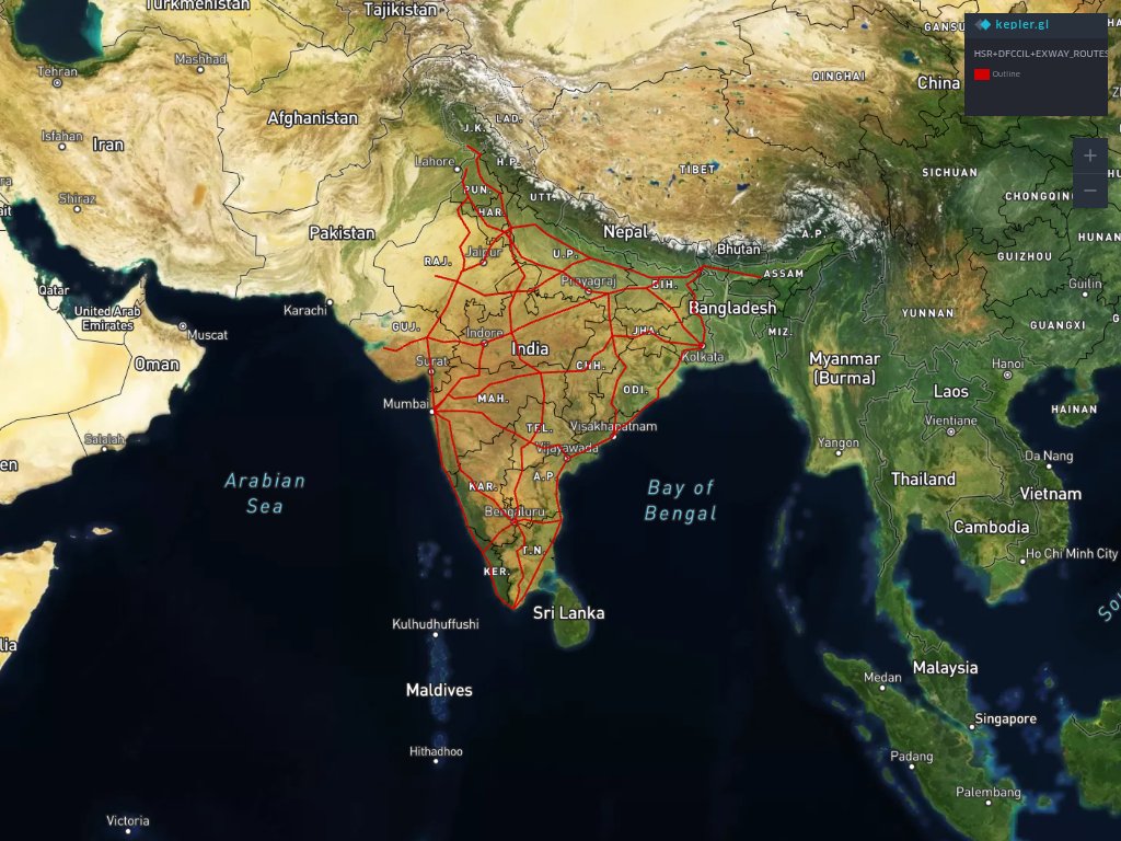 KumarSaheb_7's tweet photo. What should the routes of India's high-speed trains, dedicated freight corridors, and expressways look like. https://t.co/KqW9aintuJ