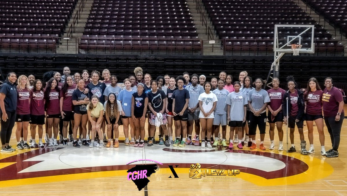 CghrMedia's tweet photo. ๐ #CGHRMedia
#WinthropEliteCamp
@WinthropWBB
๐ - Rock Hill, SC
Outstanding group of players @ Winthrop Elite Camp.
Head Coach: @SRLay_21 & Staff did a great job.
More ๐ธ & ๐ฝ coming from the camp.
#CarolinaGirlsHoopsReport
#NCarGirlsHoops #DaFuture
#SCarGirlsHoops https://t.co/M5byFPta3K