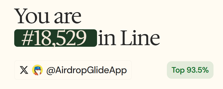 Ed | AirdropGlideApp tweet media