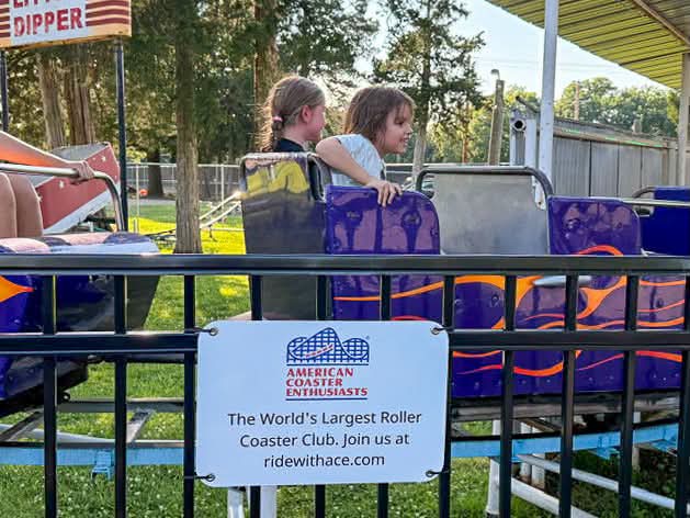 aceonlineorg's tweet photo. We are proud to sponsor the Little Dipper coaster at Kiddie Park in Bartlesville, OK through ACE’s Preservation Fund 🎢

Preservation is one of ACE’s core missions and we’re honored to help support Bartlesville Kiddie so they can continue creating memories for future generations. https://t.co/fUR75IWaua