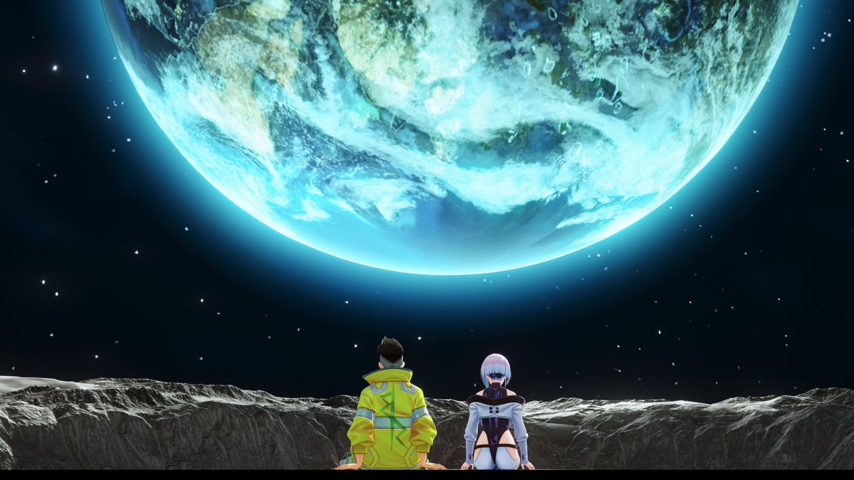 SkallEdit's tweet photo. And if you want wallpapers of the collab Wuthering Waves x Cyberpunk Edgerunners, here is a 21:9 and 16:9 version to have David and Lucy sit on your task bar! 🥰 https://t.co/XrtpTmPVde