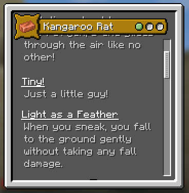LittleGuySMP's tweet photo. 🚨 INTRODUCING the Kangaroo Rat!!

I wonder what its other powers are... 🤔

Do you want to play as this CUSTOM origin? 😱 Reply with #LittleGuySMP and tell us why we should invite YOU to the server‼️ https://t.co/7IMcU0fVUH