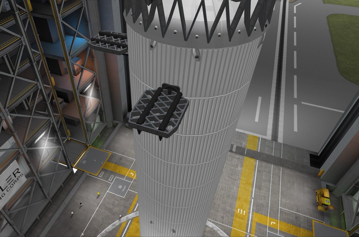 VibeChaserrr's tweet photo. It’s crazy how over a year later I’m still improving upon my starship 

Goes to show my dedication to making the perfect KSP PS5 Starship  https://t.co/vuvdwZiVrU https://t.co/tIAsTvoN6D