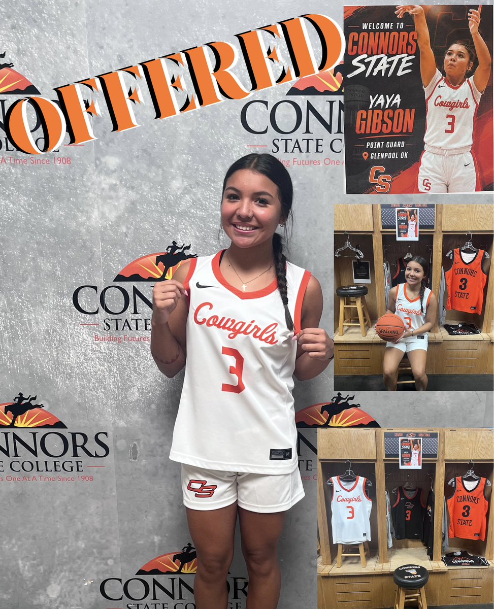 yayagibson3's tweet photo. I am grateful and excited to announce that I have received an offer to continue my academic and basketball career at CSC.
This offer is meaningful to me because @CoachJThompson0 believed in me long before the recruiting process began.
I’m excited to continue trusting God’s plan. https://t.co/5CeREwoExJ